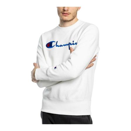 Champion, Sweatshirt Biały, Mężczyzna, Rozmiar: 2XL