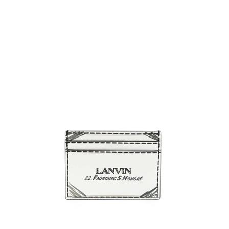 Lanvin Wallets ; Cardholders Hvid, Dame Punge og Kortholder, Størrelse: ONE Size