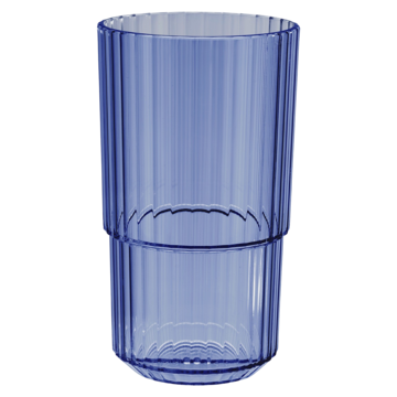 Drikkeglass APS Linea Blå Trit