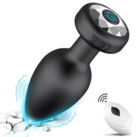 Fjärrkontroll Vibrator Anal Dildo för Män Prostata Massager Kvinnlig Onani Vuxen Sexleksaker för Kvinnor Män Gay