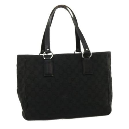 Gucci Vintage Pre-owned Tote Sort, Dame Vintage Tasker, Størrelse: ONE Size