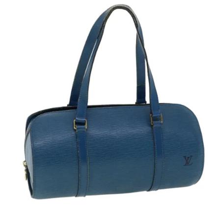Louis Vuitton Vintage, Pre-owned Handbag Blauw, Dames, Maat:ONE Size