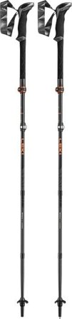 Leki Makalu FX Carbon Black/Orange/Naturalcarbon