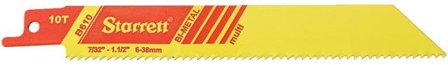 Starrett B610-5 Tigersagblad 5-pakning 10 TPI, Maskintilbehør & forbruk