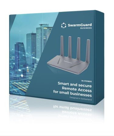 INALP PATTON SwarmGuard Business + Wifi 6 Router IN-SGB-FD1800