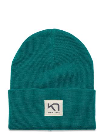 Rthe Beanie Accessories Headwear Hats Blå Kari Traa*Betinget Tilbud
