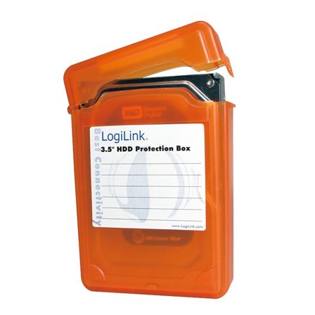 LogiLink - Box protective to HDD3.5'' orange