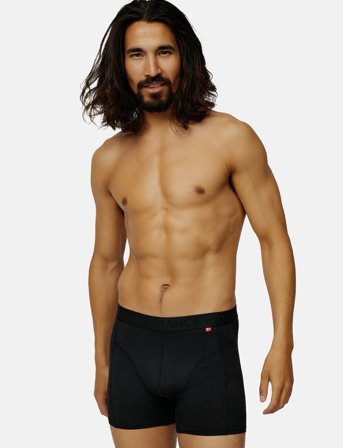 Danish Endurance Men's Sports Trunks 6-Pack - Black - XL