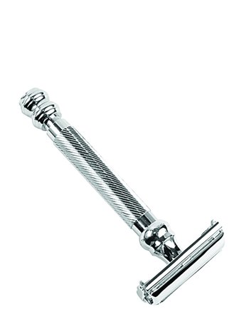 Parker Parker 99R - Super Heavyweight Chrome Butterfly Open Razor - Silver - ONE SIZE