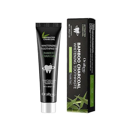 Oralhoe bambukolstandkräm fräschar upp andedräkten, ljusar upp tänderna, förbättrar gula tänder och tar bort fläckar hög kvalitet