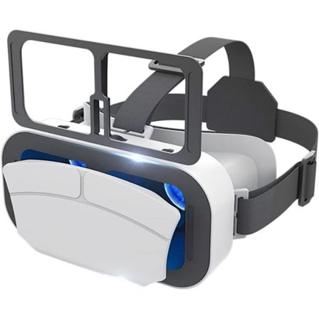 (G12-Hvid) VR-headset Kompatibel med iPhone og Android-telefoner