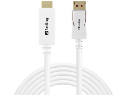 Sandberg videoadapterkabel - DisplayPort til HDMI - 2 m