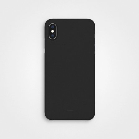 No Plastic Mobile Case Charcoal Black, Made From Plants | agood, iPhone XS Max