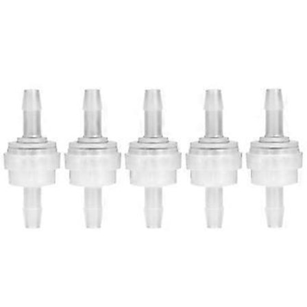 5 KPL Muovinen Takaiskuventtiili Yksisuuntaventtiili Vedenkäsittelyyn (5mm)