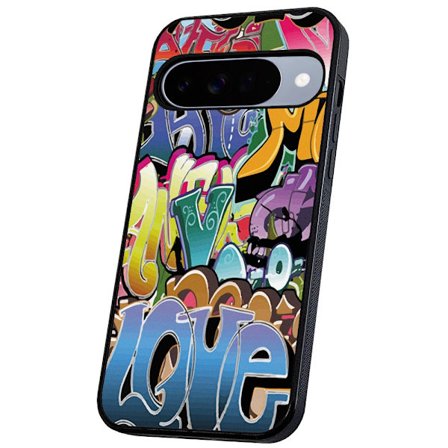 Google Pixel 10/10 Pro - Skal/Mobilskal Graffiti