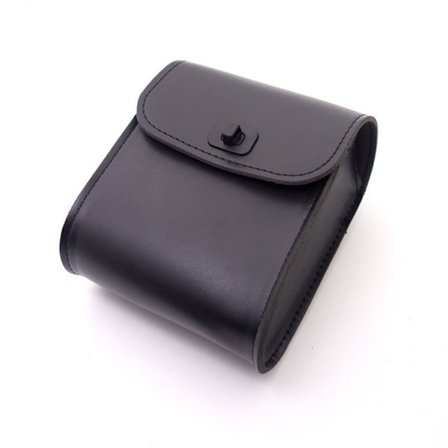 2x Universaalit moottoripyörän satulalaukut Harley Hondalle, musta, 15,7*1