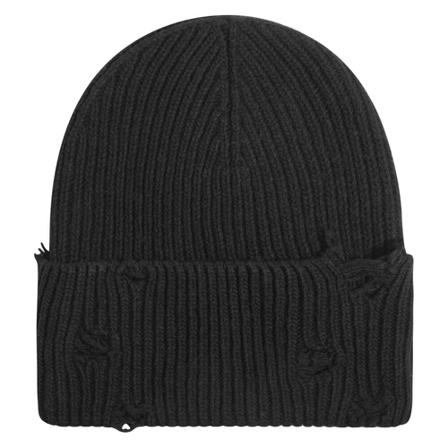 Han Kjøbenhavn Distressed Beanie Sort, Dame Accessories, Størrelse: ONE Size