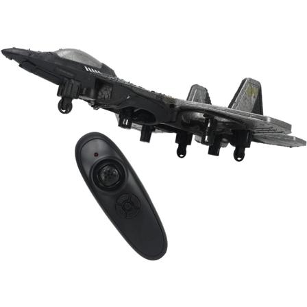 Segelflygplan med fjärrkontroll, Cool Light RC Flygplan Segelflygplan Självstabilisering för barn utomhuslek (3 batterier)