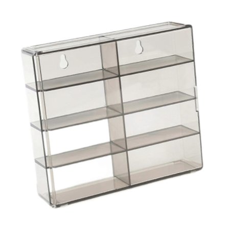 Modellbil Utstillingsmonter 1:64 Skala for Små Populære Figurer Smykker Samleobjekter