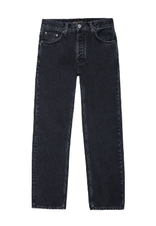 Nudie Jeans Rad Rufus Herr Svart W33/L34