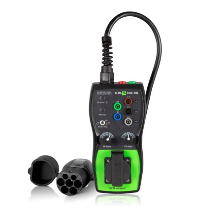 Elma EVSE-200 Adapter, Måleinstrumenter