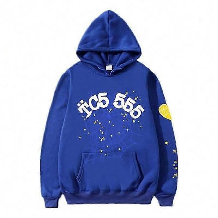 Hettegenser med edderkoppnettgrafikk, bomullsgenser for menn og kvinner