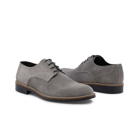 Duca di Morrone, shoes Orlando-Cam Grijs, Heren, Maat:40 EU,suede