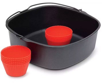 Philips AirFryer XL Baking tray HD9945/01 - Smidiga baktillbehör till Philips AirFryer XL