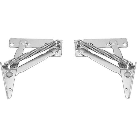 2 st skåpsdörrfjädergångjärn 80 grader, rostfritt stål lyftfjädergångjärn för stöd