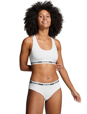 PUMA Puma Women Brazilian 2P Pack - White - XL