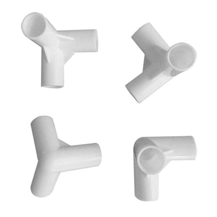 Forbind intubation reservedele til Gazebo markise telt fødder hjørne center connector telt tilbehør(4PCS)
