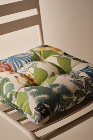 Jotex - Seteunderlag Grønn jungel - MENTON - Kjøp Puter & sitteputer hos Jotex