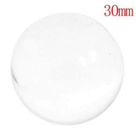 1 st klar kristallkula kvarts healing sfär fotografering rekvisita