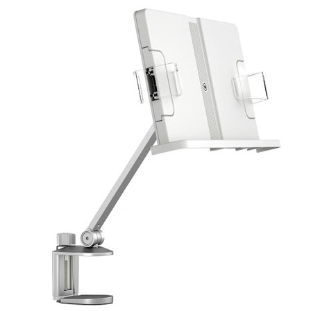 Opiskelupöydän lukuteline Kirjateline Clip Book -teline