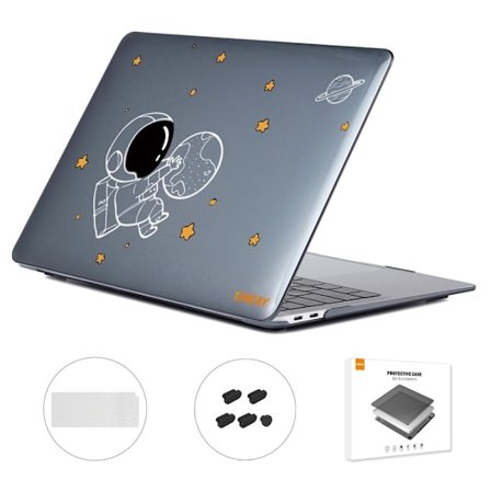 HAT PRINCE MacBook Air 13 Retina (A2179, 2020) / M1 (A2337, 2020) astronauttityyli ja näppäimistön suojus - Kädet Maan Päällä Ja Tähdet