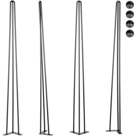 Bordsben - VEVOR - 40 tum - Kolstål - Kapacitet 100 kg - DIY-montering-FS-