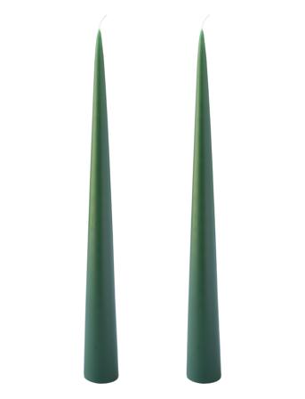 Hand Dipped Decoration Candles, 2 Pack Home Decoration Candles Pillar Candles Vihreä Kunstindustrien