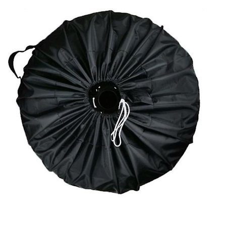 4 kpl Oxford-kangasta vedenpitävä auton vararengas suojus, kaikki musta pöly