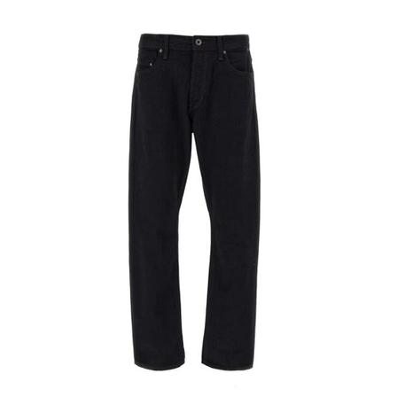 G-star, Straight Jeans Zwart, Heren, Maat:W30 L32