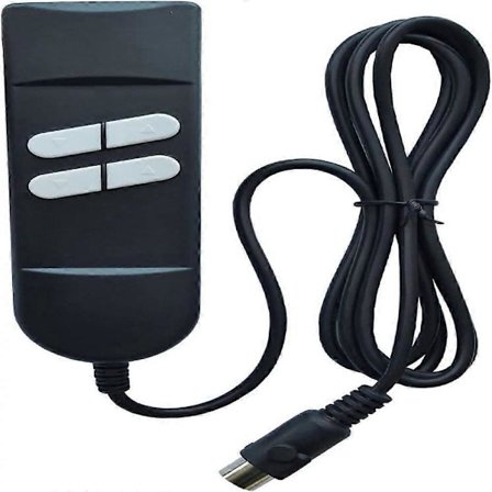 Elektrisk Relaxstol Fjernkontroll, Løftestol Fjernkontroll Manuell Kontroll 4 Knapper 5 Pins Brukt for 2 Motorer - Lenestol eller Høy og Lav Stol