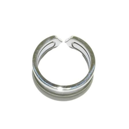 Cartier Vintage Pre-owned Vitt guld ringar vit, Dam Vintage Smycken, Dam, Storlek: ONE SIZE