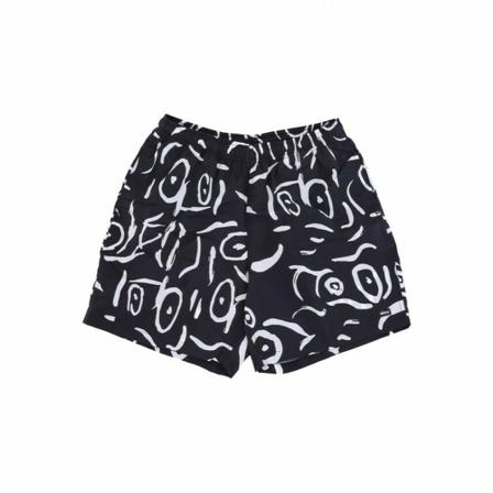 Obey, shorts easy scribbles Zwart, Heren, Maat:L