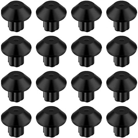 Gummi Riste Fødder Gummi Fod Udskiftninger Kompatible med GE WB2K101 Gas Komfur Rist, Erstatningsdel Nummer WB2K101 & WB02K0101