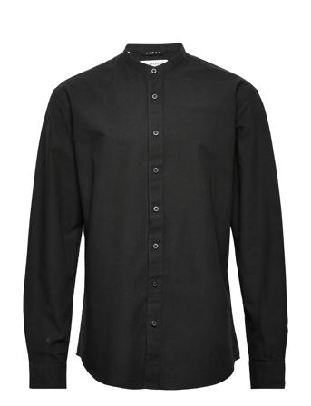 Slhregnew-Linen Shirt Ls China W Black Selected Homme
