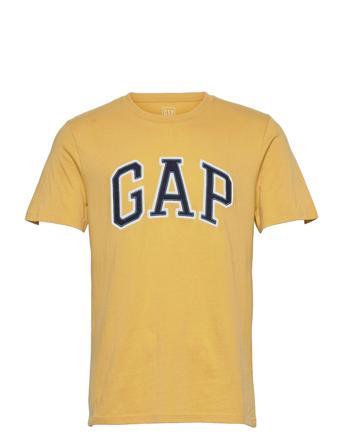 Gap Logo T-Shirt T-shirts Short-sleeved Gul GAP