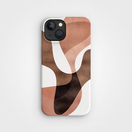 Eco-Friendly PLNTPRTCT Phone Case Teal Blush, Made with Plants, iPhone 15 Plus