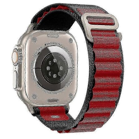 Armband för Alpine Loop Nylonarmband Correa Iwatch Series Ultra 8 Se 7 6 3 5 Kompatibelt klockarmband [DB]
