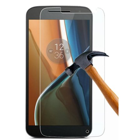 Härdat glas Moto G4