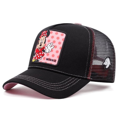 Cartoon Baseball Cap Sommar Mesh Cap Amerikansk Hatt Solhatt Fashionabel och Mångsidig