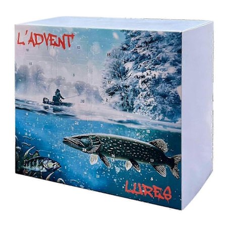 Fiskesluk adventskalender 24 dager fiskesett [HK]